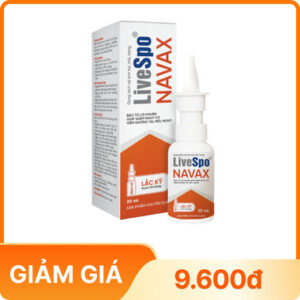 Dung dịch vệ sinh tai, mũi, họng LiveSpo NAVAX (20ml)