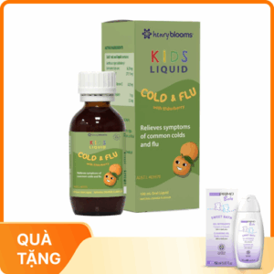 Thực phẩm bảo vệ sức khoẻ Henry Blooms Kids Liquid Cold and Flu with Elderberry (100ml)