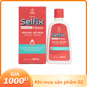 Dầu Gội Selfix Classic giúp sạch gàu, hết ngứa (100 ml)