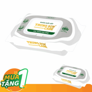 Khăn Giấy Ướt Trung Sơn Care (Bịch 80 tờ)