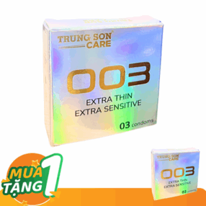 Bao Cao Su Extra Thin Trung Sơn Care (Hộp 03 cái)