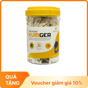 TPBVSK Viên Ngậm Kumger bổ phế, hỗ trợ giảm ho, đau rát họng (Hũ 200v)