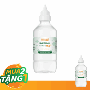 Nước muối sinh lý Nacl 0.9% Trung Sơn Care (Chai 500ml)