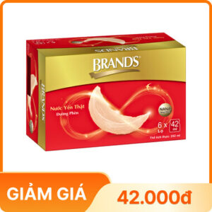 Nước yến BRAND'S đường phèn 42ml (Hộp 06 lọ)