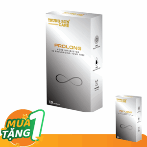 Bao cao su Prolong Trung Sơn Care (Hộp 10 cái)