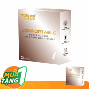Bao cao su Comfortable Trung Son Care (Hộp 03 cái)
