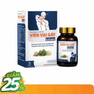 Viên vai gáy EziTake  hỗ trợ cải thiện đau mỏi vai gáy, tê bì chân tay (30 viên)