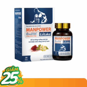 Tăng cường sinh lý nam EziTake Manpower (30 viên)