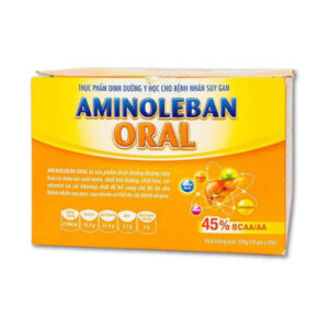 Bột pha Aminoleban Oral hỗ trợ bệnh nhân suy gan (50g x 10 gói)