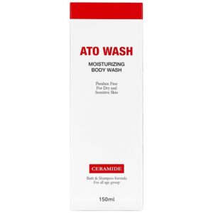 Sữa tắm dưỡng ẩm cho da khô Ato Wash MTGpharm 150ml Cocorang Palm (tuýp)