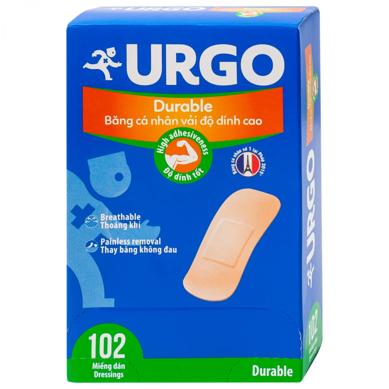 bcn_urgo_durable_102m_9a2ce94d66 Băng cá nhân vải độ dính cao Urgo Durable 102 miếng