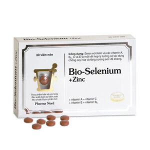 Bio-Selenium + Zinc chống oxy hóa và tăng cường sức đề kháng (Hộp 30 viên)