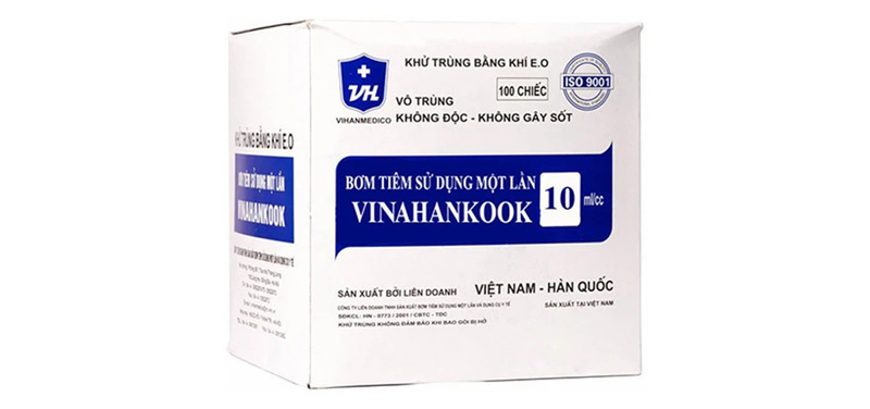 Bơm tiêm 10 Vinahankook (100 cái)