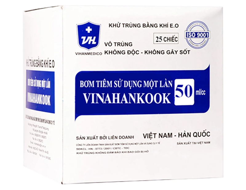 Bơm tiêm 50CC Vinahankook