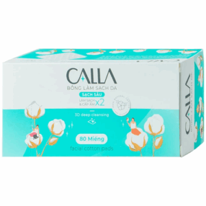 Bông tẩy trang làm sạch da Bông Bạch Tuyết Calla