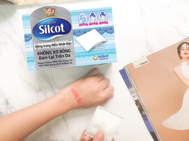 Bông tẩy trang Silcot Velvety Touch Cotton