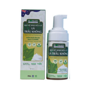 Bọt vệ sinh hữu cơ lá trầu không Biohealth (Chai 100ml)