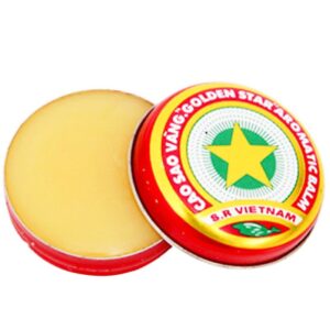 Cao Sao Vàng Golden Star TW3 dùng trong cảm cúm, nhức đầu, sổ mũi, đau bụng, buồn nôn, say tàu xe (3g)