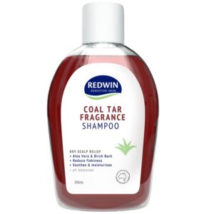 Dầu gội Redwin Coal Tar Fragrance Shampoo hỗ trợ làm sạch gàu, giảm nhờn da đầu (250ml)