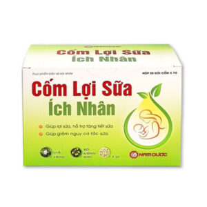 Cốm lợi sữa Ích Nhân - Hỗ trợ mẹ bầu tăng tiết sữa (Hộp x 20 gói)