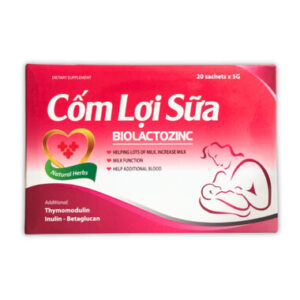 Cốm lợi sữa BIOLACTOZINC (20 gói)