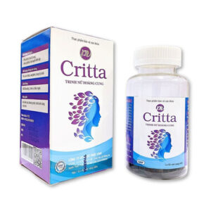 Critta Trinh Nữ Hoàng Cung - Viên uống hỗ trợ u tử cung (Hộp x 60 viên)