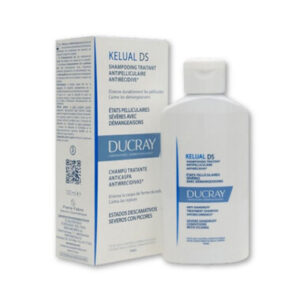 Dầu gội Ducray Kelual DS Shampoo hỗ trợ điều trị gàu, giảm ngứa da đầu (Chai 100ml)