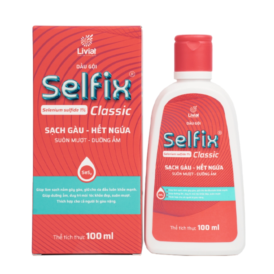 Dầu Gội Selfix Classic giúp sạch gàu, hết ngứa (100 ml)