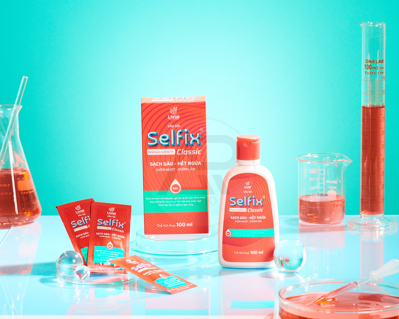 Dầu Gội Selfix Classic giúp sạch gàu, hết ngứa (100 ml)