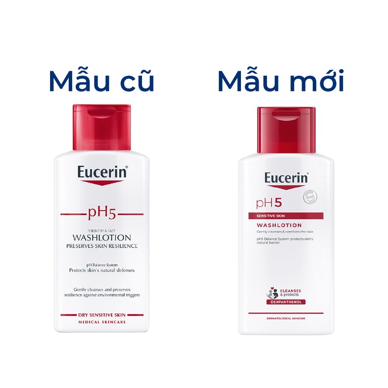 Sữa tắm dưỡng ẩm Eucerin pH5 Washlotion (200ml)