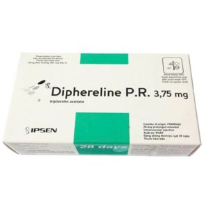 Thuốc Diphereline P.R. 3,75mg Ipsen điều trị ung thư tuyến tiền liệt, dậy thì sớm, lạc nội mạc tử cung