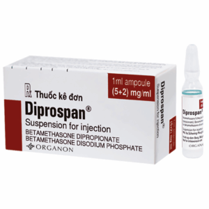 Thuốc Diprospan Inj (5+2)mg/ml Organon điều trị các bệnh cấp và mạn tính