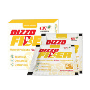 Thực phẩm bảo vệ sức khoẻ Dizzo Fiber hỗ trợ giảm tình trạng táo bón (Hộp 30 gói x 5g)