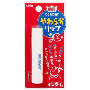 Son dưỡng Omi Menturm lành tính dành cho trẻ em và môi nhạy cảm (3.6g)
