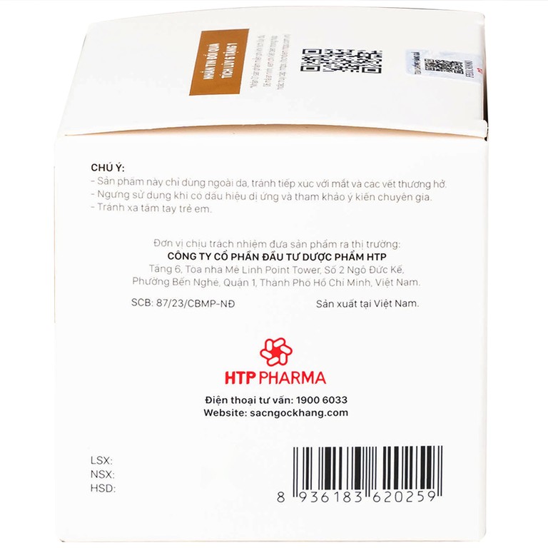 Kem bôi dưỡng da ban đêm Sắc Ngọc Khang (30g)