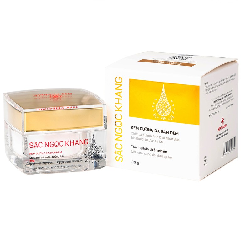 Kem bôi dưỡng da ban đêm Sắc Ngọc Khang (30g)