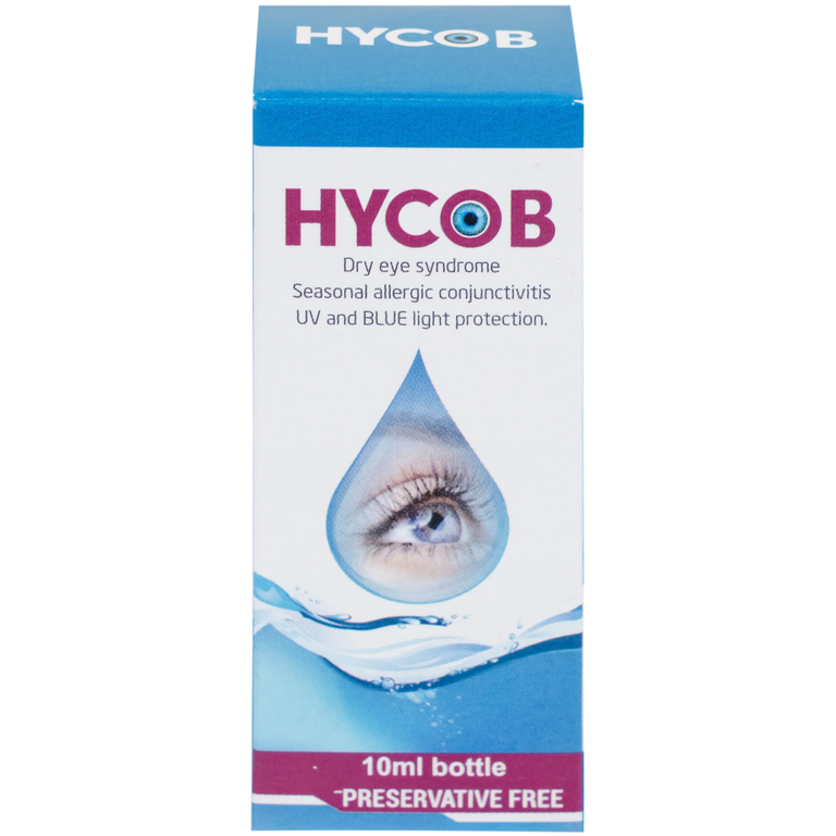 Dung dịch nhãn khoa Hycob 10ml Sun Medical bôi trơn, tạo độ ẩm cho mắt