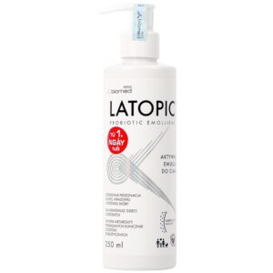 Nhũ tương dưỡng ẩm Latopic Probiotic Emollient Active Body Emulsion dịu ngứa da dị ứng, kích ứng (250ml)