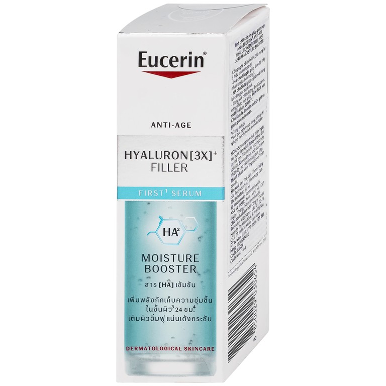 Tinh chất Eucerin Anti-Age Hyaluron-Filler Moisture Filler cấp ẩm ngăn ngừa lão hóa (30ml)