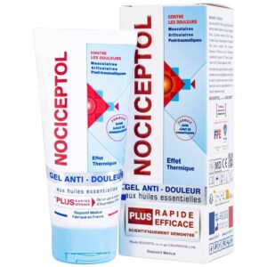 Gel bôi ngoài da Nociceptol Gel giảm đau, nhức, mỏi cơ, xương, khớp, chấn thương, giảm bầm tím, sưng nề (60ml)