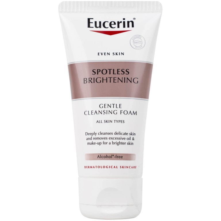 Sữa rửa mặt Eucerin Spotless Brightening Cleansing Foam sáng da (50g)