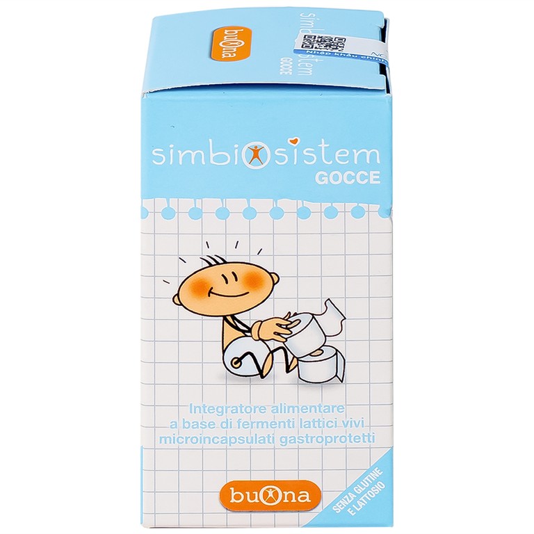 Dung dịch Simbiosistem Gocce 10ml Buona bổ sung lợi khuẩn đường ruột