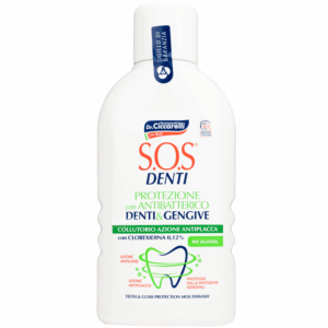 Nước súc miệng giảm mảng bám, bảo vệ răng nướu Dr.Ciccarelli S.O.S Denti (400ml)