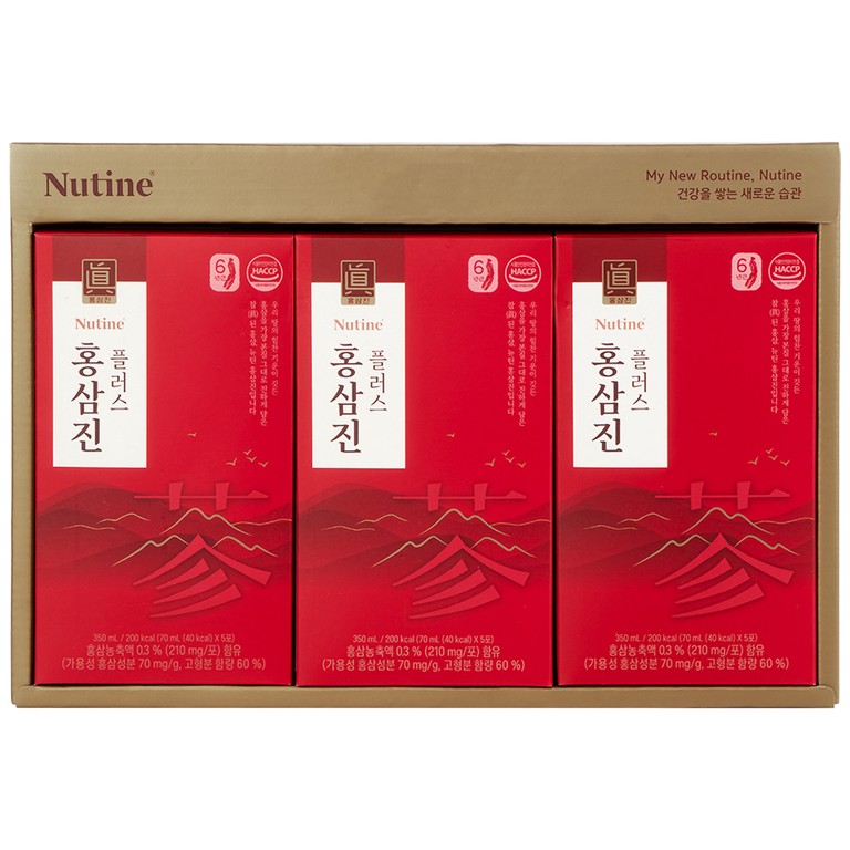Nước Hồng Sâm Hongsamjin Plus (15 gói x 70ml)