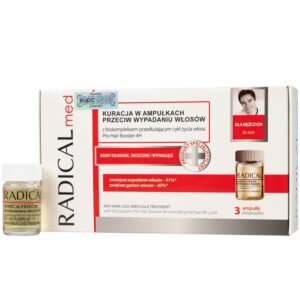 Tinh chất Radical Med Anti-Hair Loss ngừa rụng tóc cho nam (3 ống)