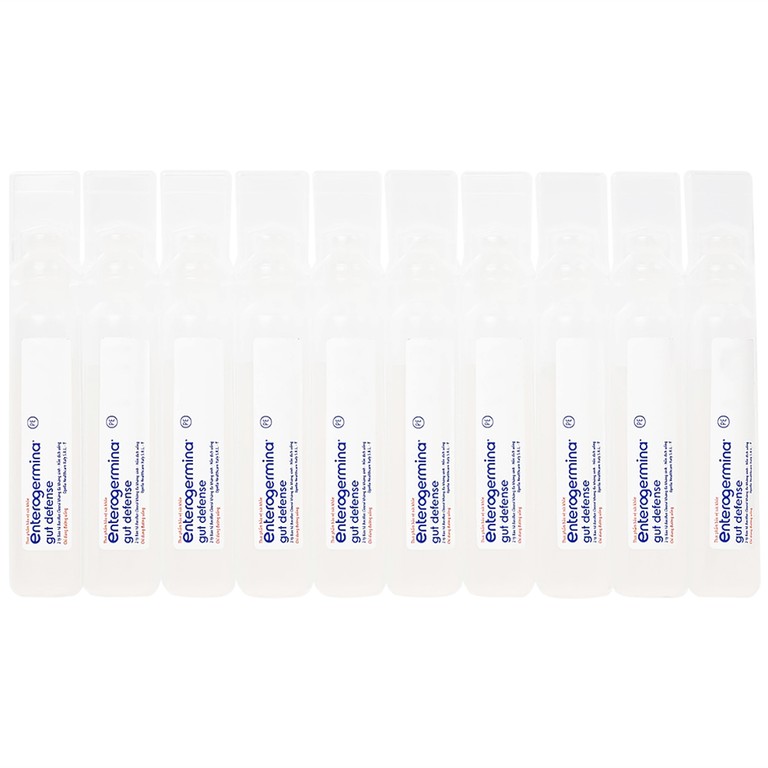 Hỗn dịch uống men vi sinh Enterogermina Gut Defense Sanofi tăng cường tiêu hóa, hỗ trợ bảo vệ đường ruột