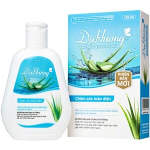 Dung dịch vệ sinh phụ nữ Dạ Hương Xanh Lô Hội giúp làm sạch nhẹ nhàng, khử mùi hôi (100ml)