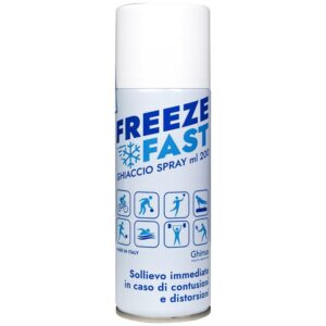 Chai xịt lạnh giảm đau Freezefast Ghiaccio Spray Italia giúp giảm đau bong gân, căng cơ, giãn dây chằng (200ml)