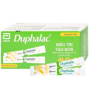 Thuốc Duphalac Abbott điều trị táo bón, điều hòa nhu động sinh lý của đại tràng (20 gói x 15ml)