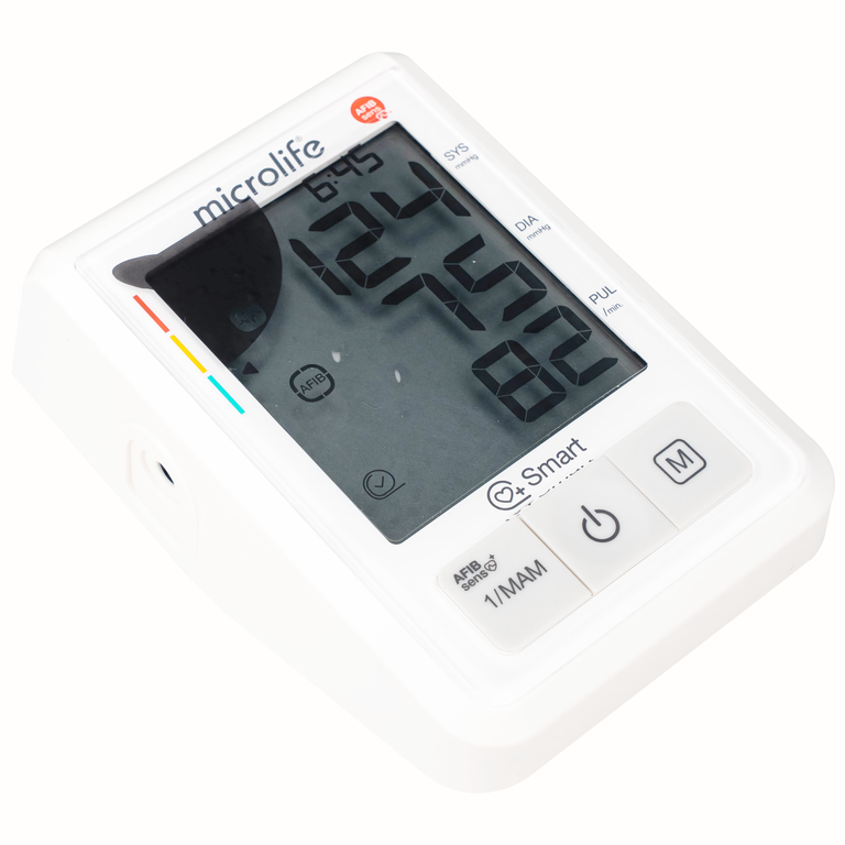 Máy đo huyết áp bắp tay Microlife B3 AFIB Advanced hỗ trợ đo huyết áp, cảnh báo đột quỵ